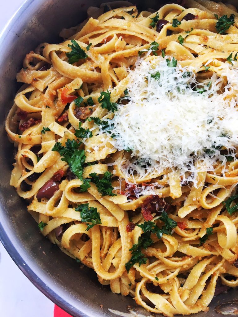 Pasta con Anchoas