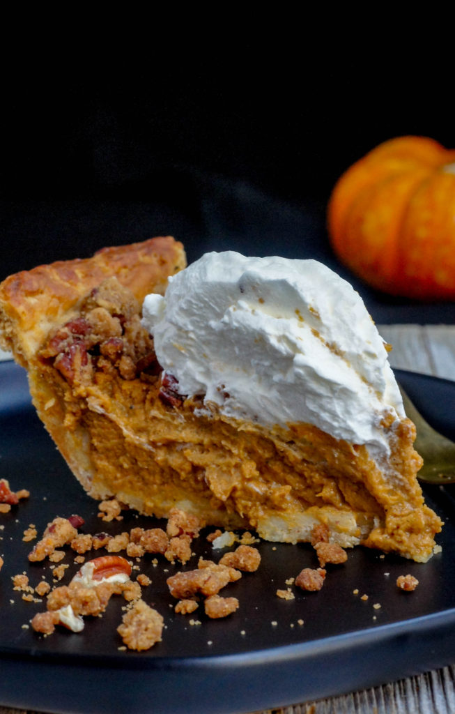 Receta Pie de Calabaza con Pecan Streusel